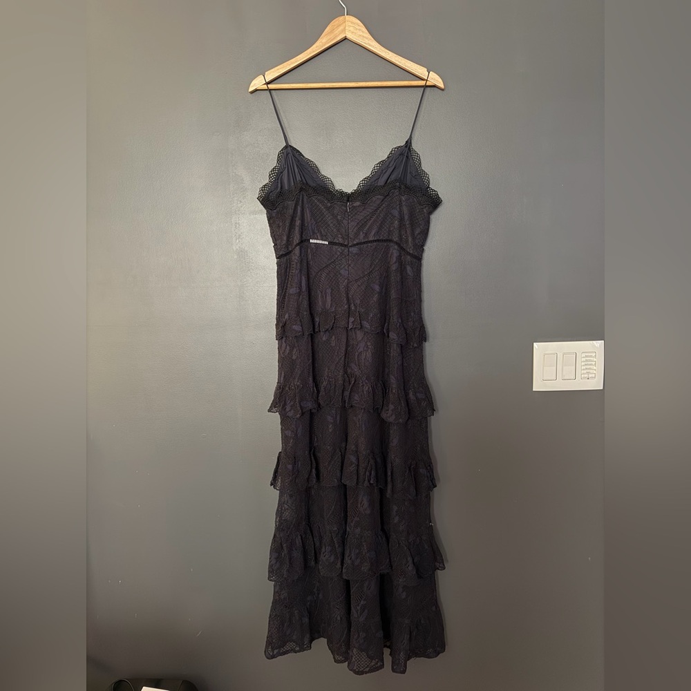 NICHOLAS Navy and White Striped Dress - Picture 8 of 14